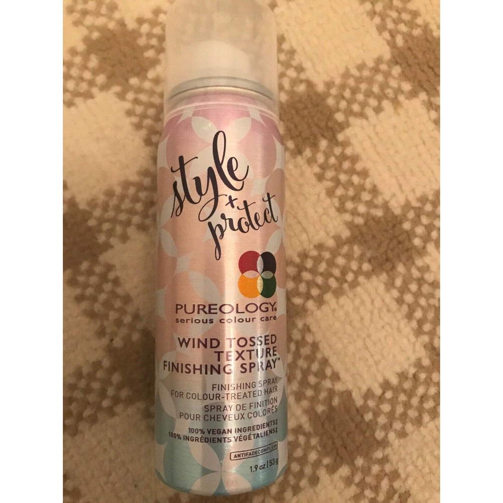 Pureology Style + Protect Wind Tossed Texture Finishing Spray 1.9oz Travel New